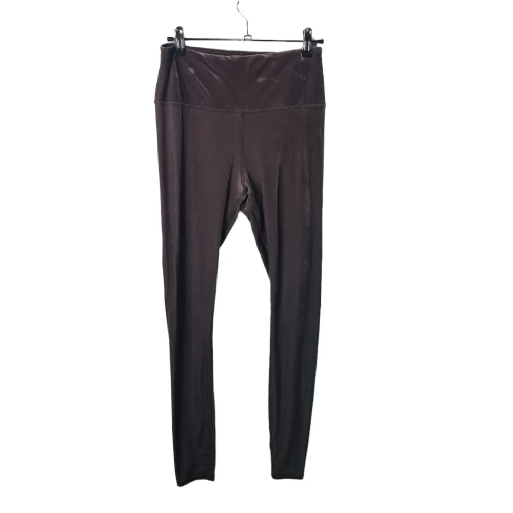Alo Ultra Lux Velvet velour hi waist leggings - Picture 5 of 11